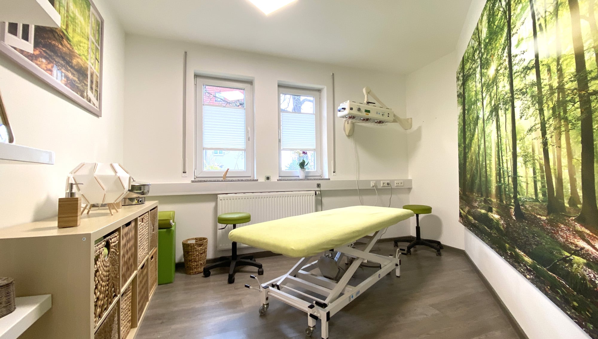Behandlungsraum 1 in Physiotherapiepraxis Großer-Bähr in Dresden